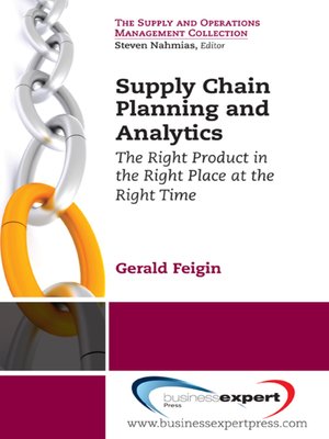 cover image of Supply Chain Planning and Analytics